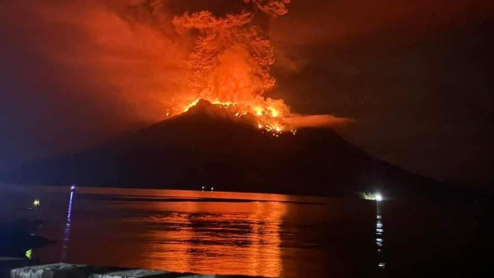 A warning has been given about a tsunami after a volcano in Indonesia erupted multiple times. Many people have been asked to leave the area for their safety.