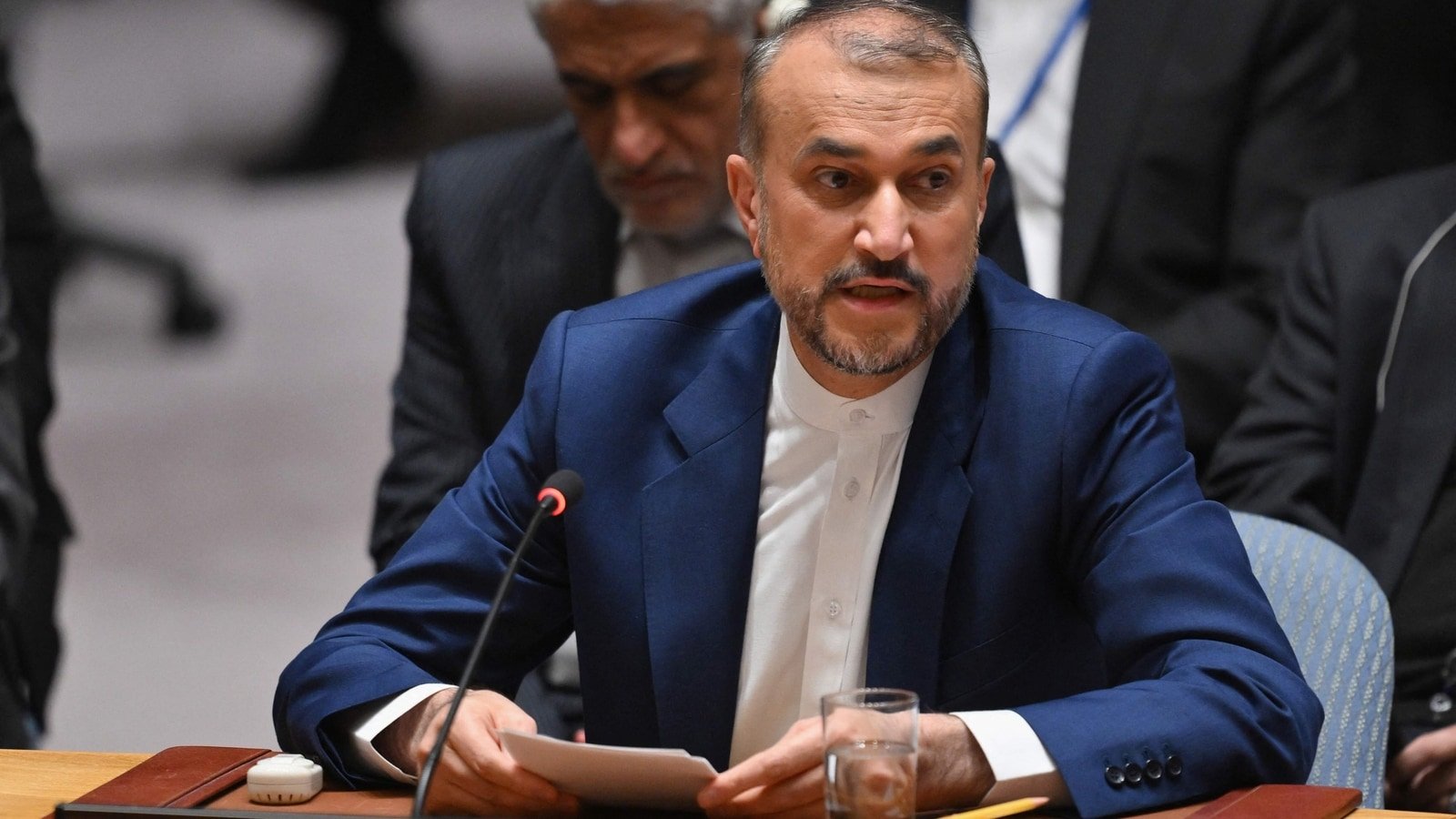 During a meeting at the United Nations, Iran cautions Israel about taking more military actions.