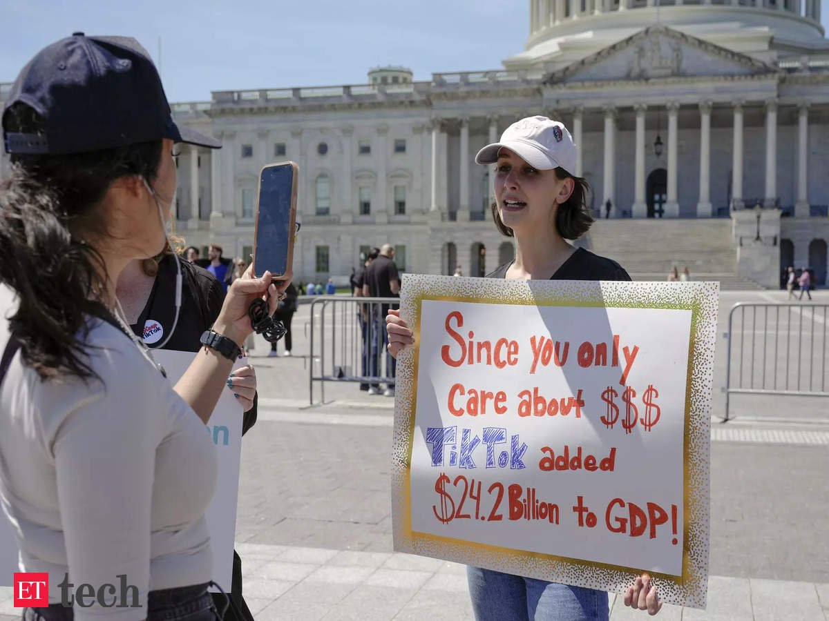 Many people who make videos on TikTok are worried that they will lose money if the app gets banned in the United States.