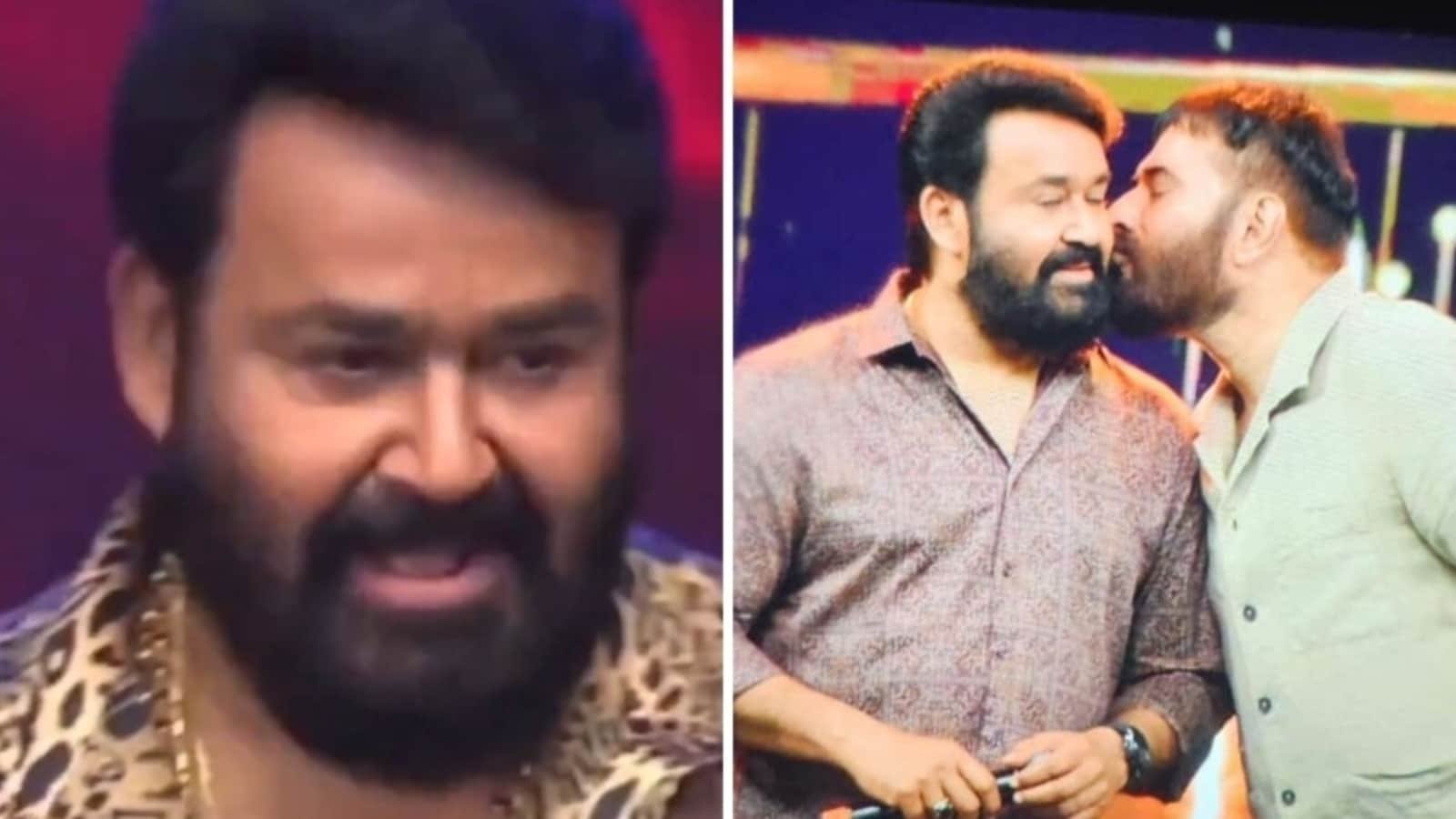 Mohanlal happily danced to Shah Rukh Khan's song 