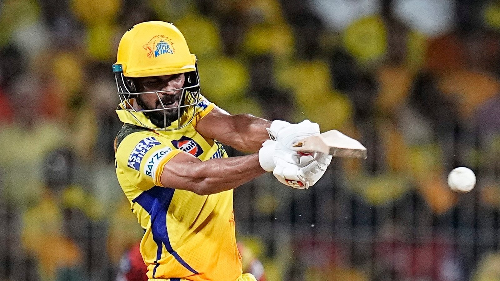 Ruturaj Gaikwad's great batting helped Chennai Super Kings win by a big margin against Sunrisers Hyderabad.