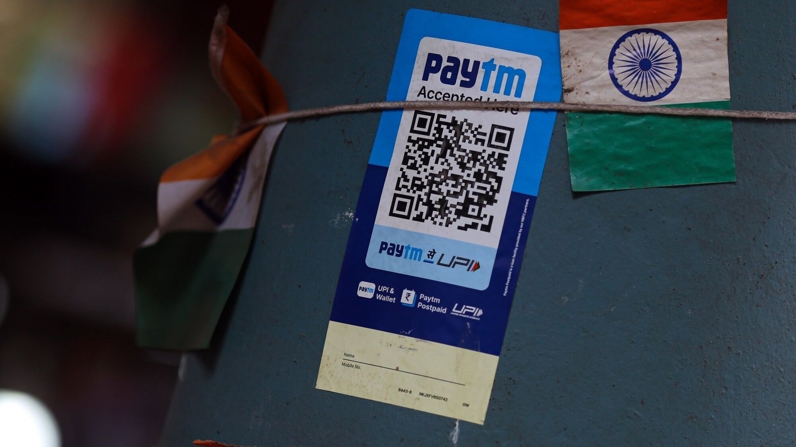 The value of Paytm shares dropped by almost 3% after the person in charge of their payments bank resigned.