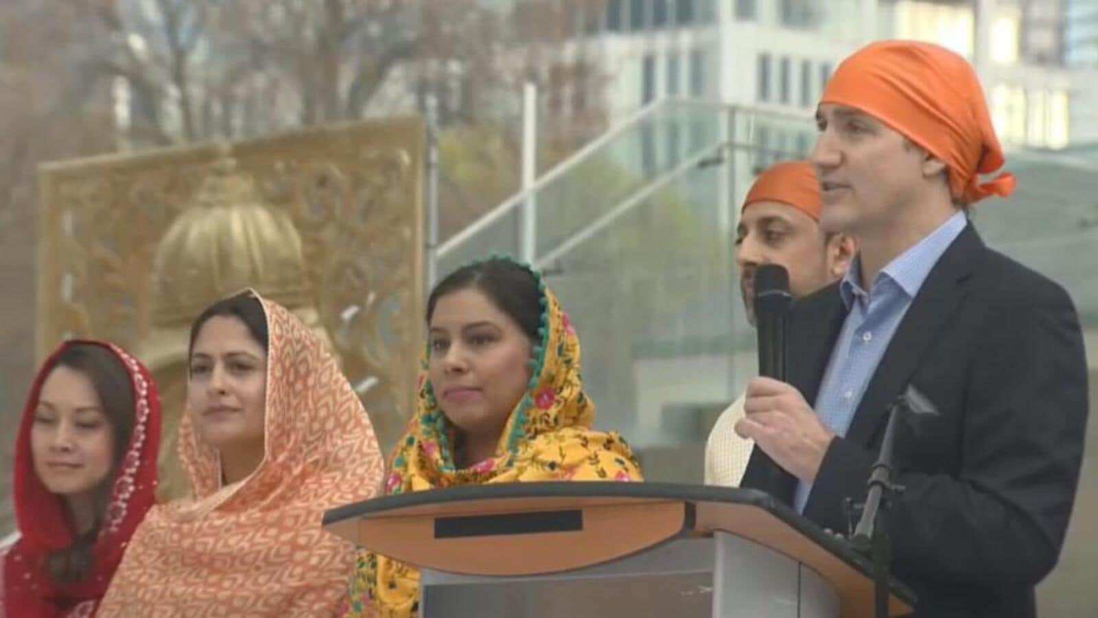 Trudeau promises that his government will always make sure that Sikhs in Canada are safe and have their rights and freedoms protected.