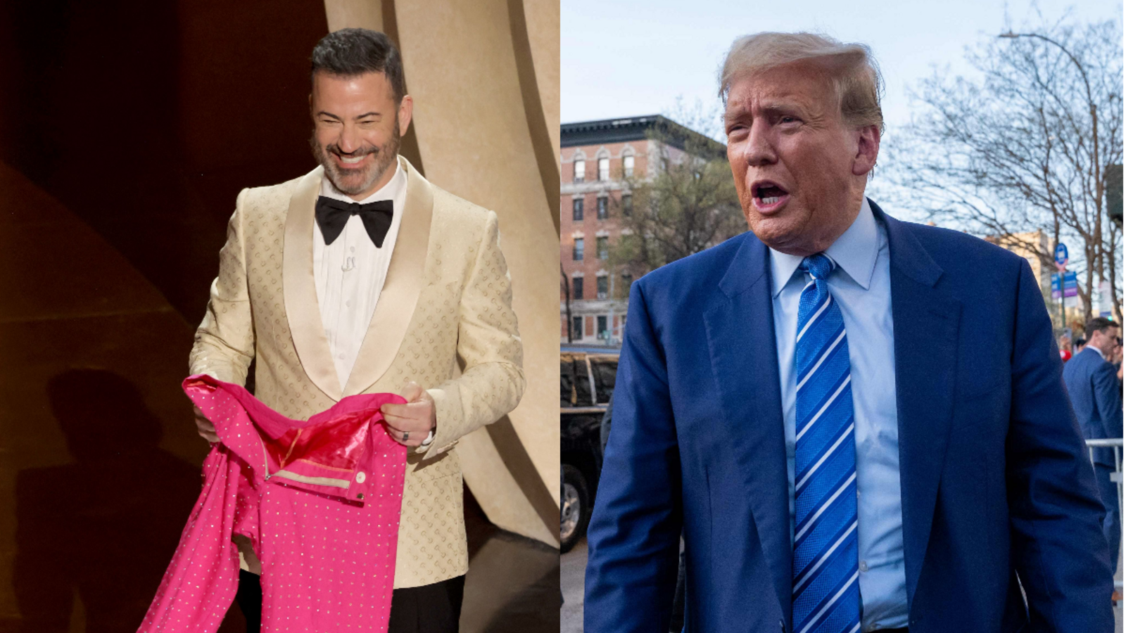 Why did Donald Trump suddenly start criticizing Jimmy Kimmel? The late-night host jokes that it has nothing to do with Al Pacino.